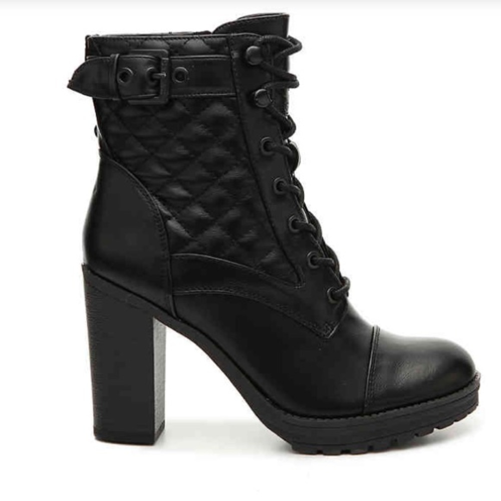 Guess combat boots